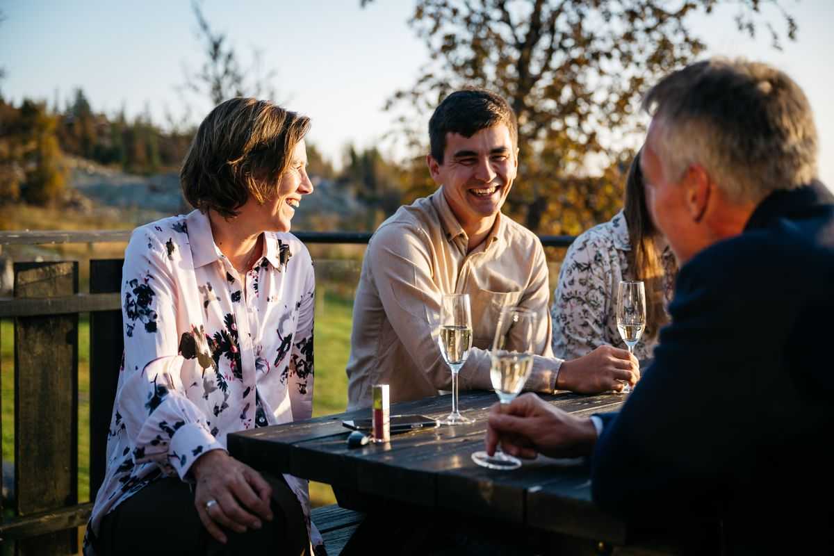Enjoy aperitif on the terrace